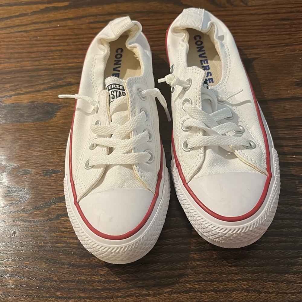 NWOT Converse All Star white sneakers
